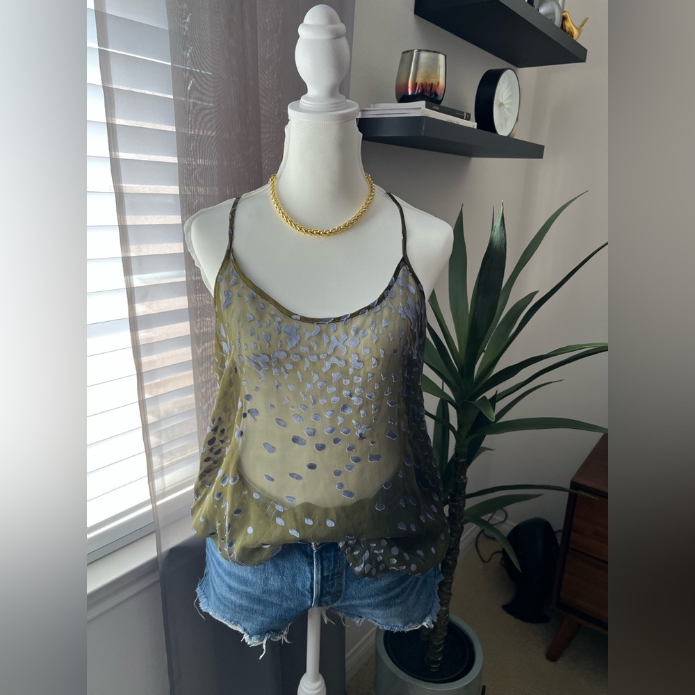 Sheer Patterson J. Kindaid cami